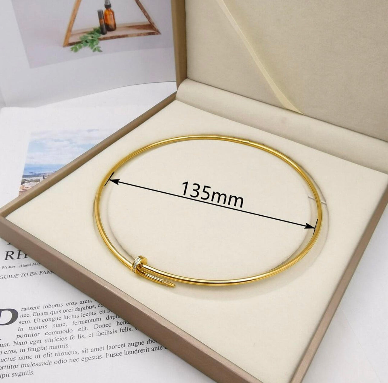 Collier Chiodo con zirconi