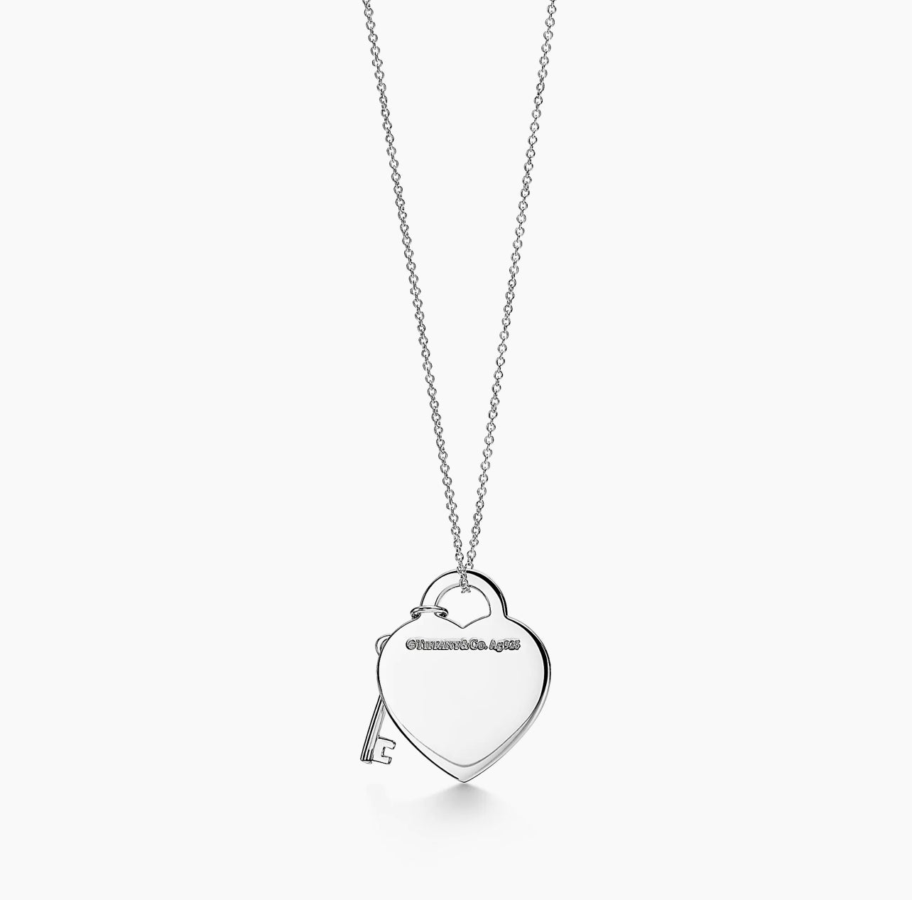 Collana cuore Tiffany con diamante