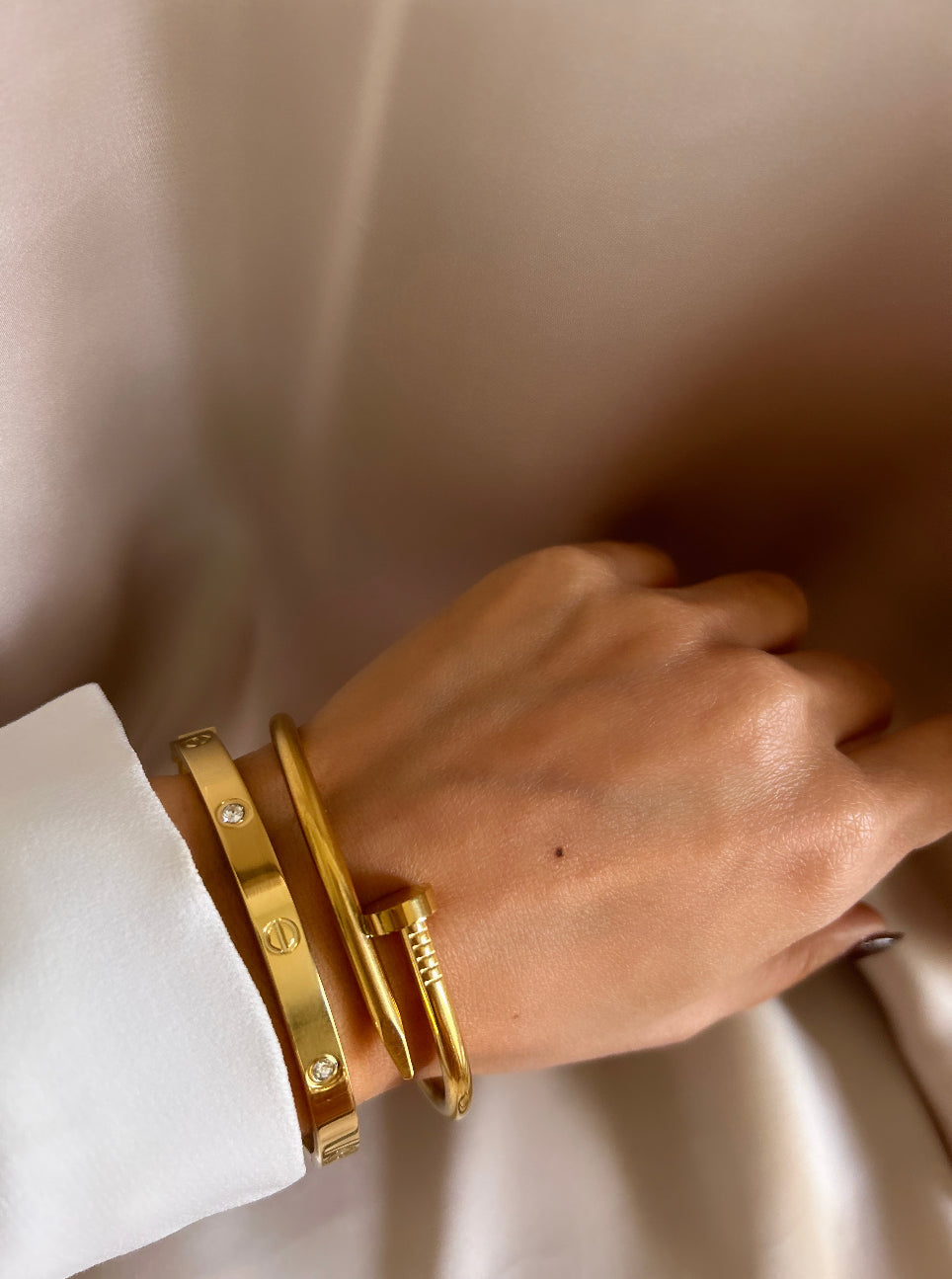 - Bracciale Chiodo Gold -
