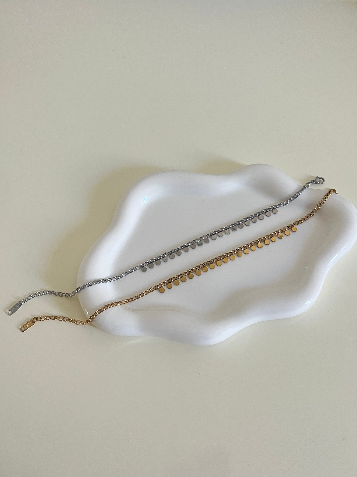 Cavigliera India Argento
