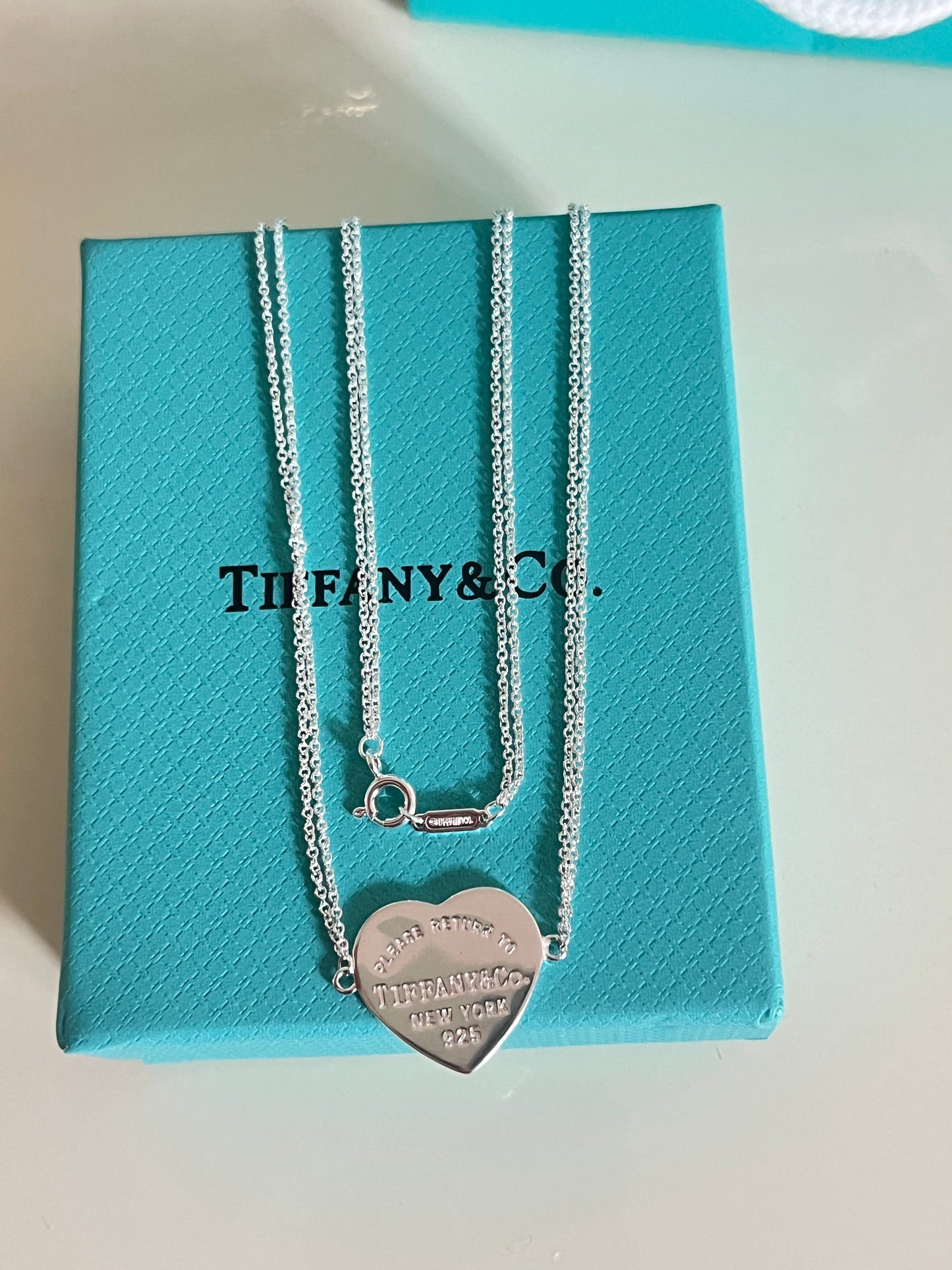 Collana Tiffany con doppia catena