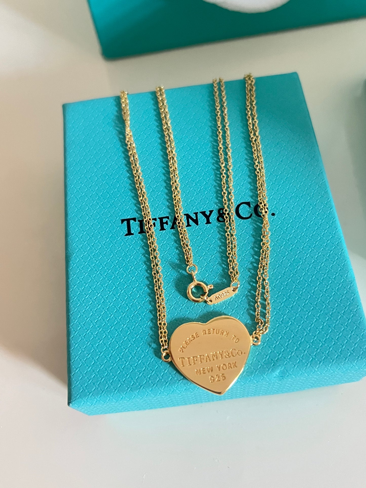 Collana Tiffany con doppia catena