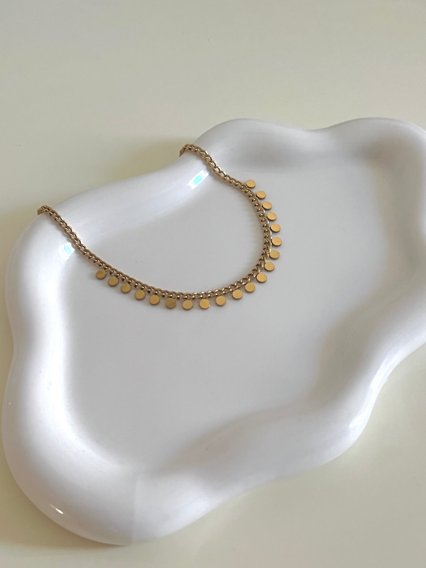 Cavigliera India Argento