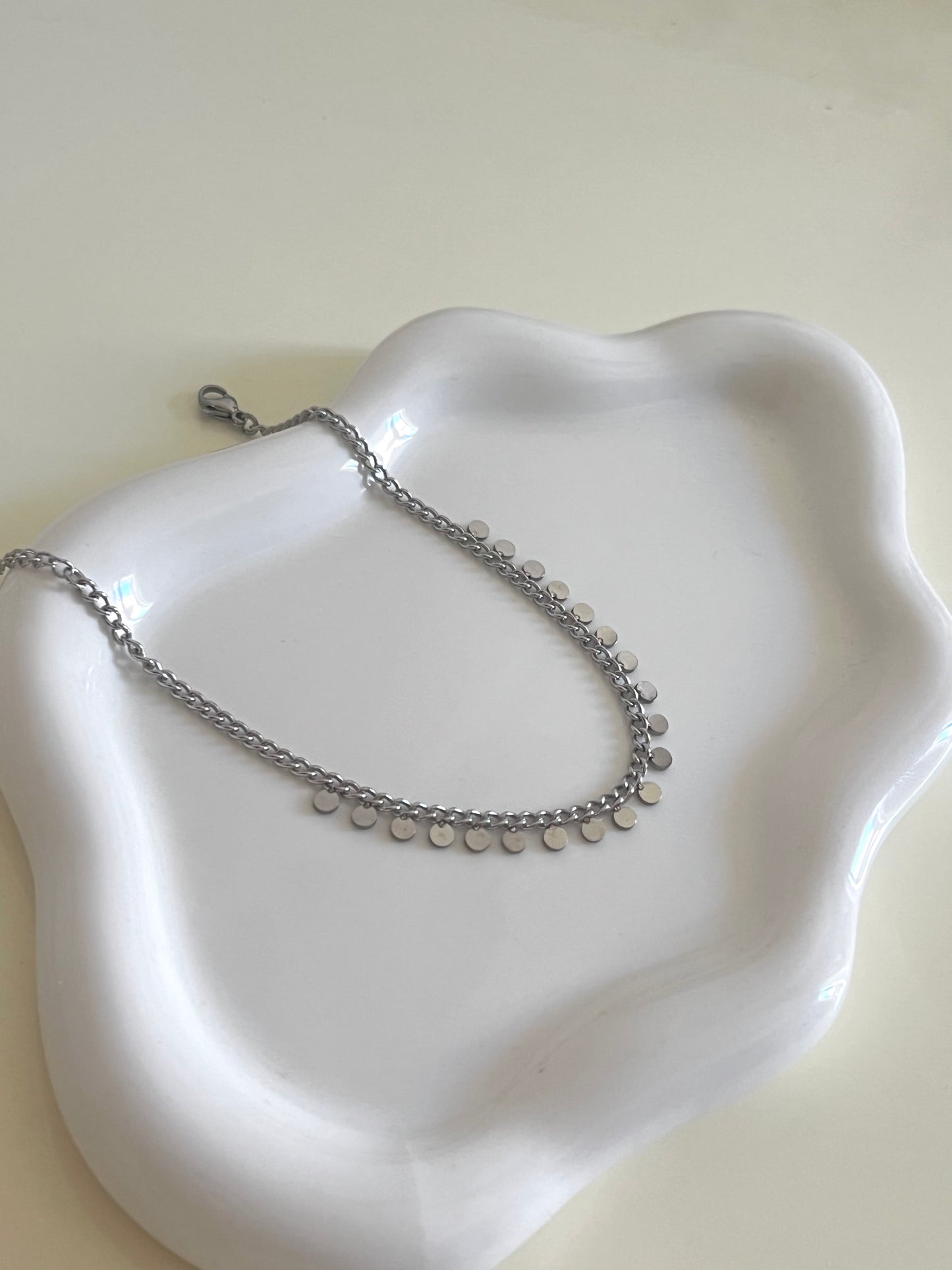 Cavigliera India Argento