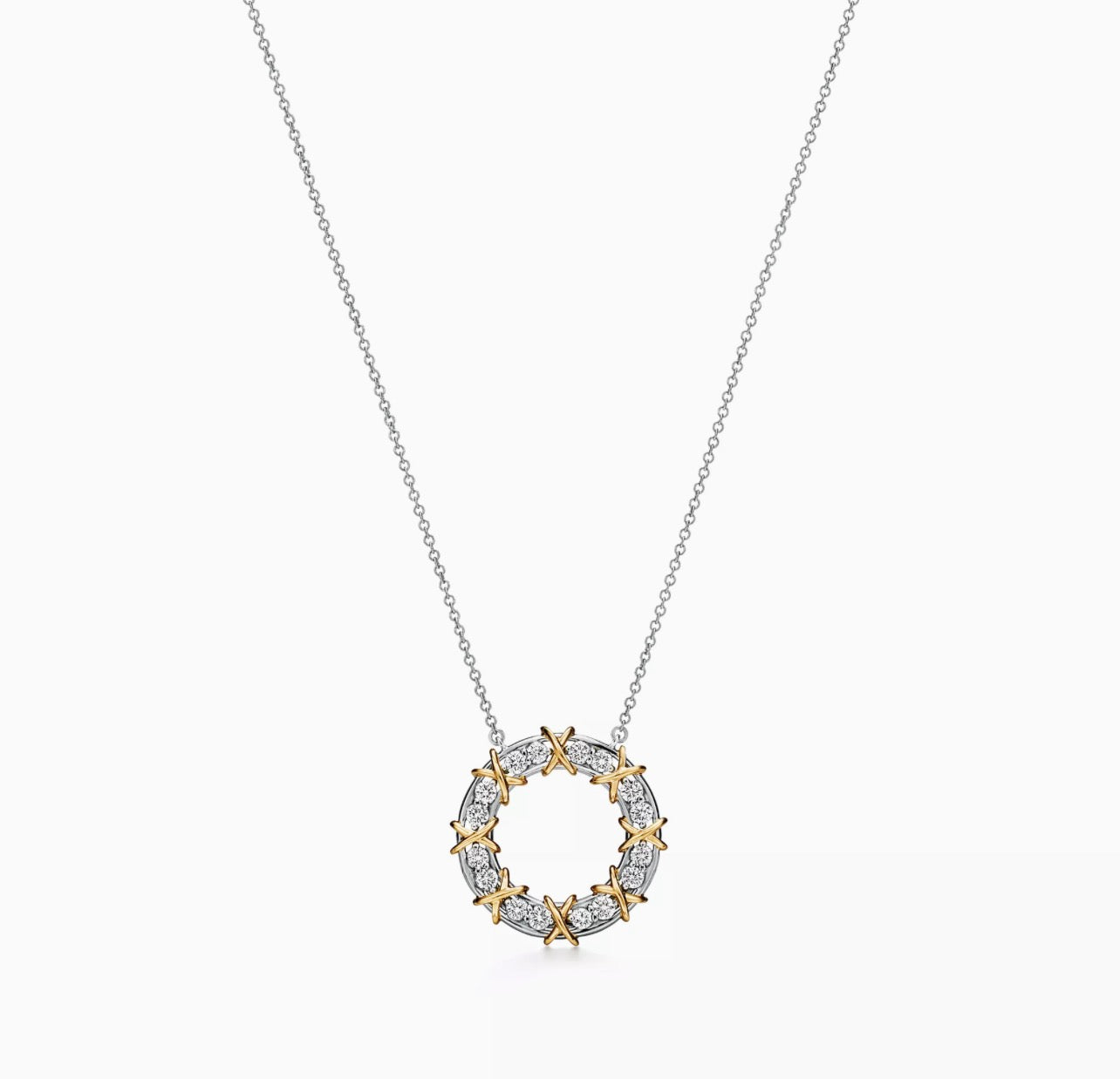 Collana Cerchio Sixteen Stone