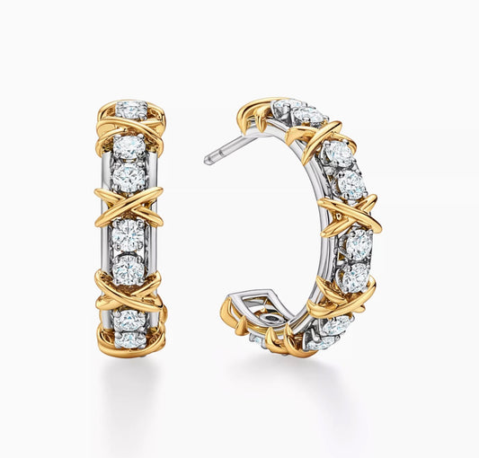 Orecchini Sixteen Stone